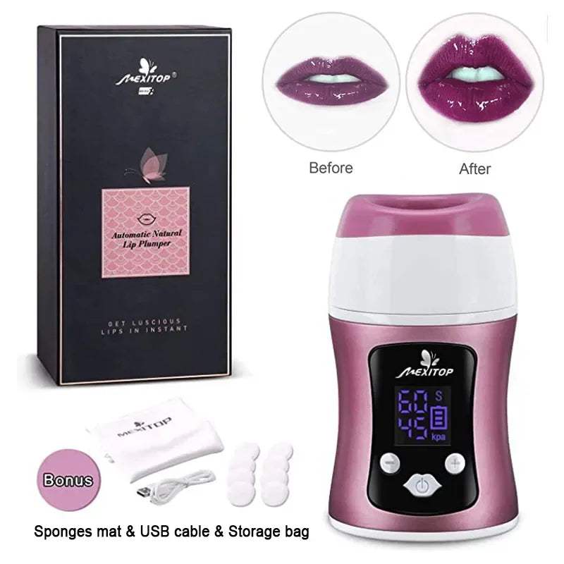 Elevate Your Smile: Automatic Silicone Lip Plumper for Full, Sexy Lips - Hardonia