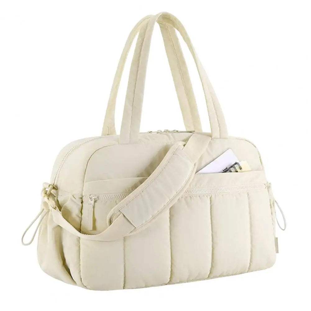 Stylish Travel Handbag with Waterproof PVC Pocket – Versatile Gym & Carry-On Bag with 5 Pockets for Organized Adventures! - Hardonia