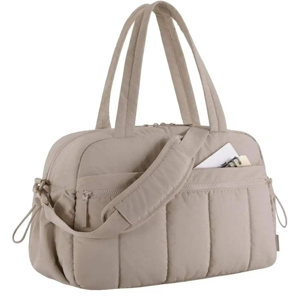Stylish Travel Handbag with Waterproof PVC Pocket – Versatile Gym & Carry-On Bag with 5 Pockets for Organized Adventures! - Hardonia