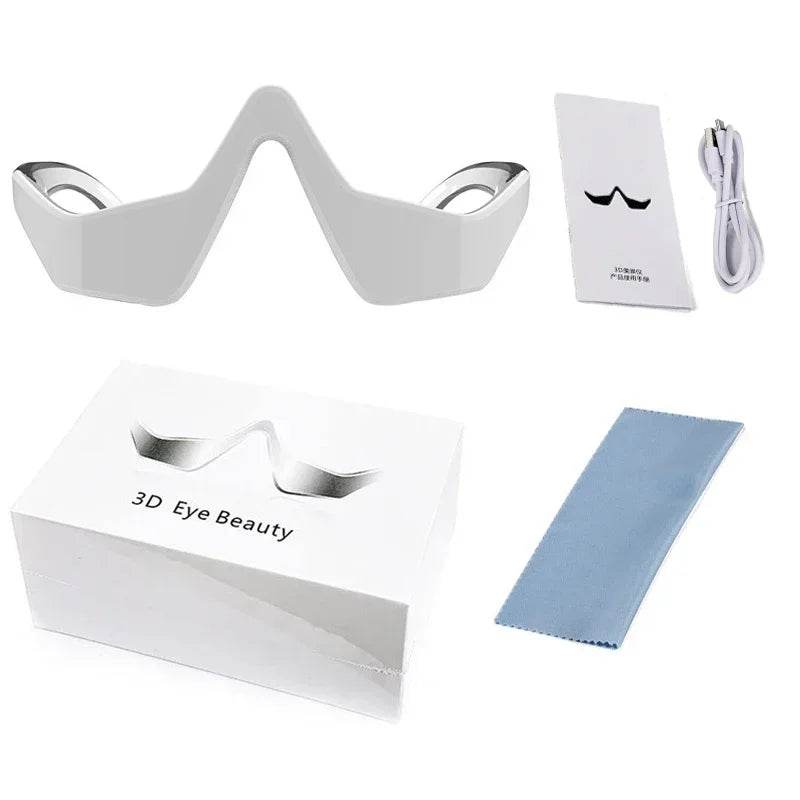 Advanced 3D Red Light EMS Eye Massager - Combat Dark Circles, Puffiness & Wrinkles - Hardonia