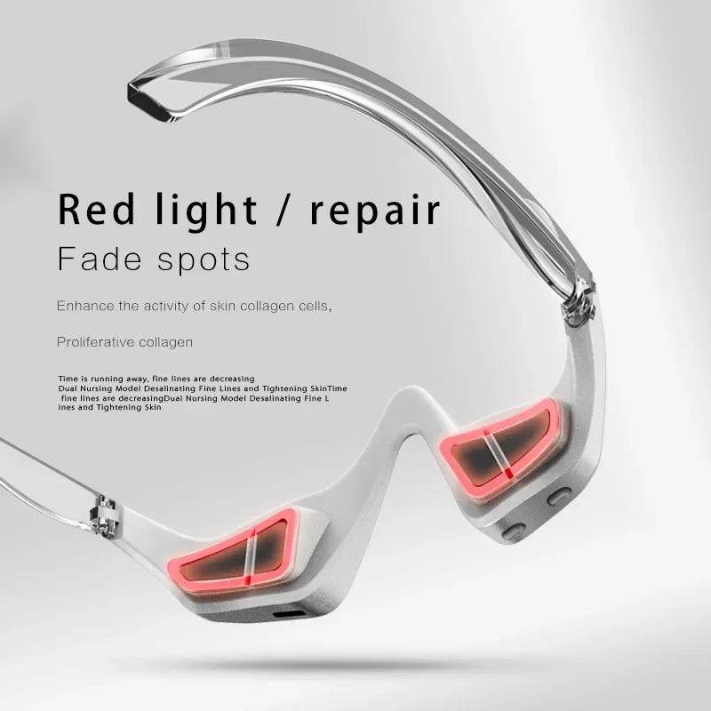 Advanced 3D Red Light EMS Eye Massager - Combat Dark Circles, Puffiness & Wrinkles - Hardonia