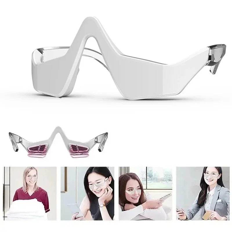 Advanced 3D Red Light EMS Eye Massager - Combat Dark Circles, Puffiness & Wrinkles - Hardonia