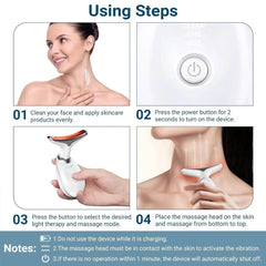 Hardonia LED Facial Massager with EMS and Heat Therapy Image 5