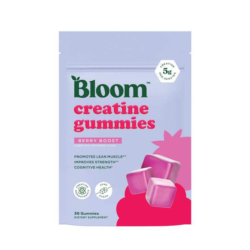 Boost Your Brain & Body with Bloom Nutrition's Creatine Gummies - Energy, Recovery & Strength for Women - Hardonia