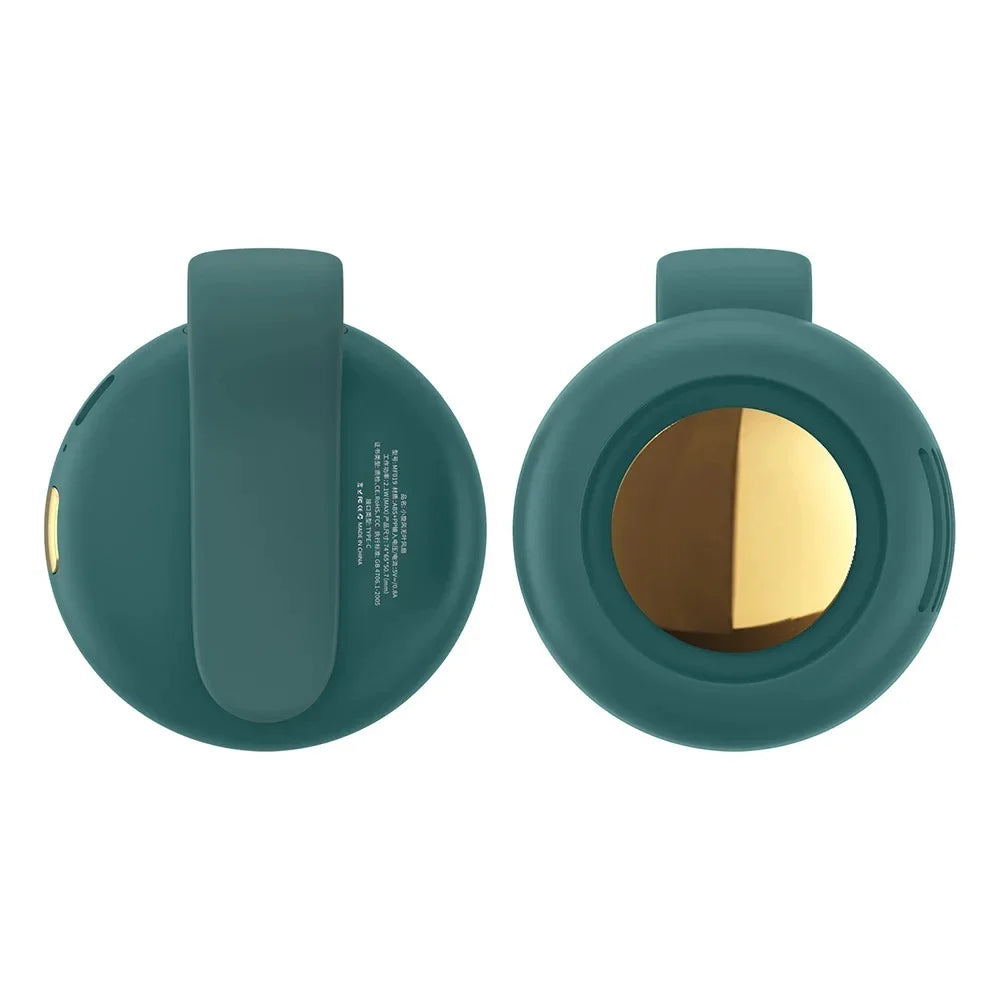 Beat the heat with our sleek Mini Bladeless Fan! 🌬️ Rechargeable, portable, and perfect for both outdoor adventures and your desk! Clip it on and cool down anywhere! 💨 #FanLife #SummerEssentials