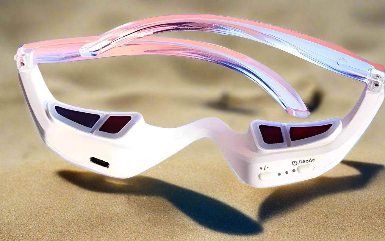 Advanced 3D Red Light EMS Eye Massager - Combat Dark Circles, Puffiness & Wrinkles - Hardonia
