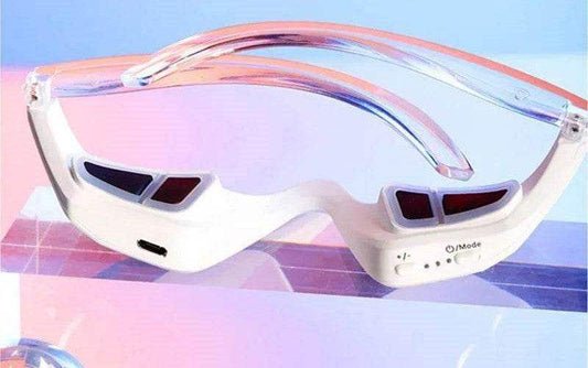 Advanced 3D Red Light EMS Eye Massager - Combat Dark Circles, Puffiness & Wrinkles - Hardonia