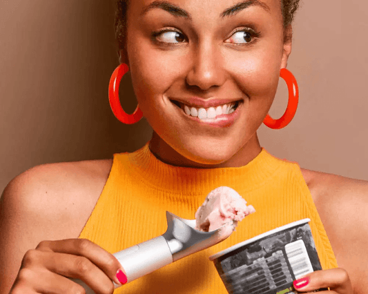 Rechargeable Heated Ice Cream Scoop – Electric Scooper with LED Display, Easy Scooping for Hard Ice Cream, Seniors & Kids - Hardonia