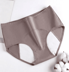 Experience Ultimate Comfort with Leak-Proof Cotton Briefs for Your Menstrual Cycle - Seamless and Warm Women's Underwear! thumbnail 8