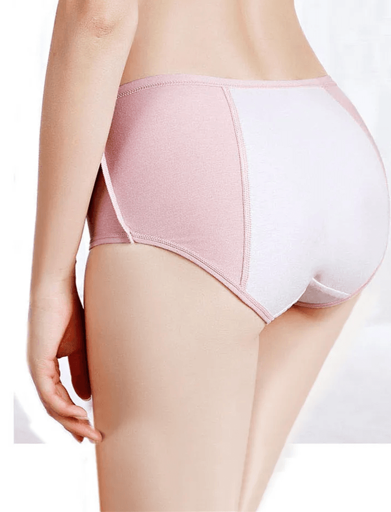 Experience Ultimate Comfort with Leak-Proof Cotton Briefs for Your Menstrual Cycle - Seamless and Warm Women's Underwear! - Hardonia