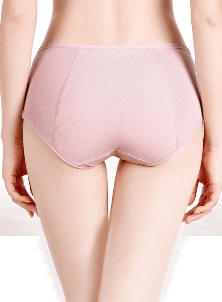 Experience Ultimate Comfort with Leak-Proof Cotton Briefs for Your Menstrual Cycle - Seamless and Warm Women's Underwear! - Hardonia