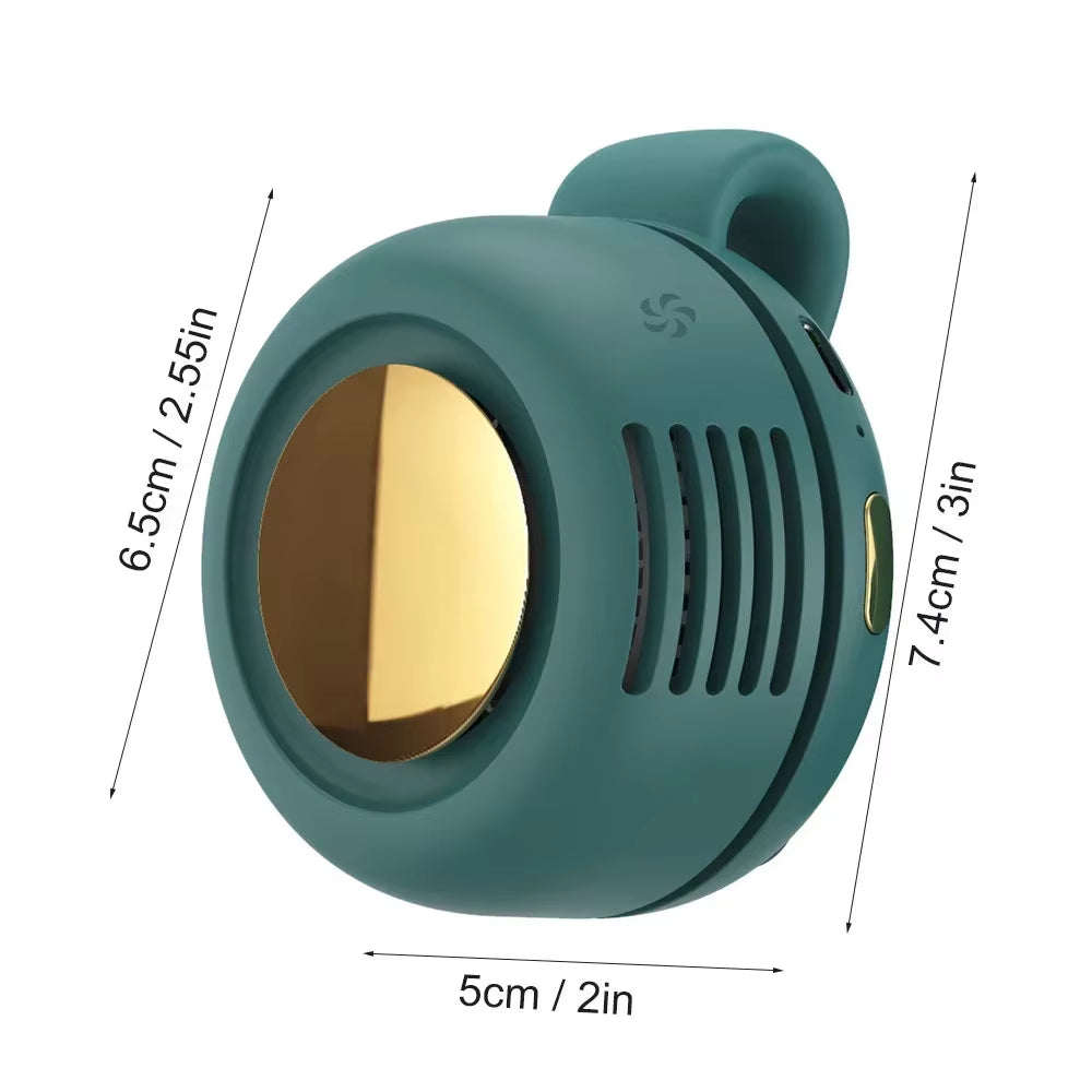 Beat the heat with our sleek Mini Bladeless Fan! 🌬️ Rechargeable, portable, and perfect for both outdoor adventures and your desk! Clip it on and cool down anywhere! 💨 #FanLife #SummerEssentials