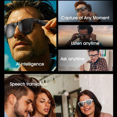 Experience the Future of Fashion: HYUNDAI XK ONE Pro Intelligent Camera and Video Glasses with High-Def Recording, Surround Sound, and Smart Polarized Lenses! thumbnail 10