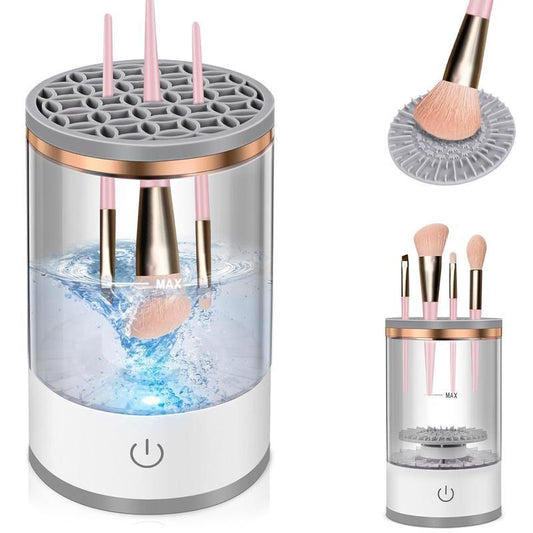 Say goodbye to dirty brushes! 🎉 Upgrade your beauty routine with our Automatic Electric Makeup Brush Cleaner - the perfect gift for flawless makeup lovers! 💖✨ #MakeupMagic #BeautyEssentials