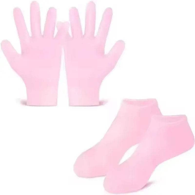 Revitalize Your Skin with Our 2-Pack Silicone Moisturizing Gloves - Your Go-To Tool for Silky Smooth Hands! - Hardonia