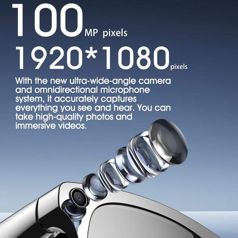 Experience the Future of Fashion: HYUNDAI XK ONE Pro Intelligent Camera and Video Glasses with High-Def Recording, Surround Sound, and Smart Polarized Lenses! - Hardonia