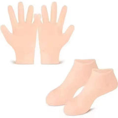 Revitalize Your Skin with Our 2-Pack Silicone Moisturizing Gloves - Your Go-To Tool for Silky Smooth Hands! thumbnail 5