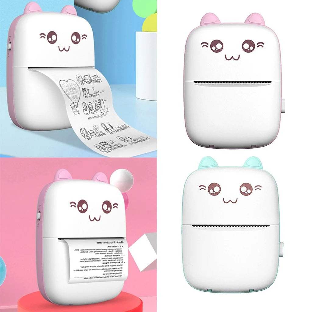 Pocket-Sized Mini Bluetooth Printer for Instant Photo Printing on the Go! - Hardonia