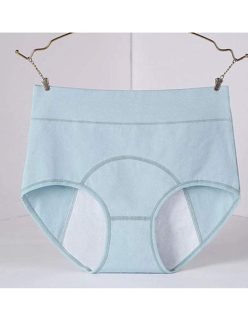 Experience Ultimate Comfort with Leak-Proof Cotton Briefs for Your Menstrual Cycle - Seamless and Warm Women's Underwear! - Hardonia