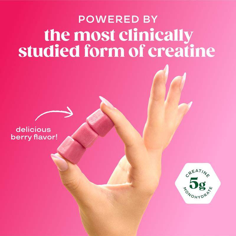 Boost Your Brain & Body with Bloom Nutrition's Creatine Gummies - Energy, Recovery & Strength for Women - Hardonia