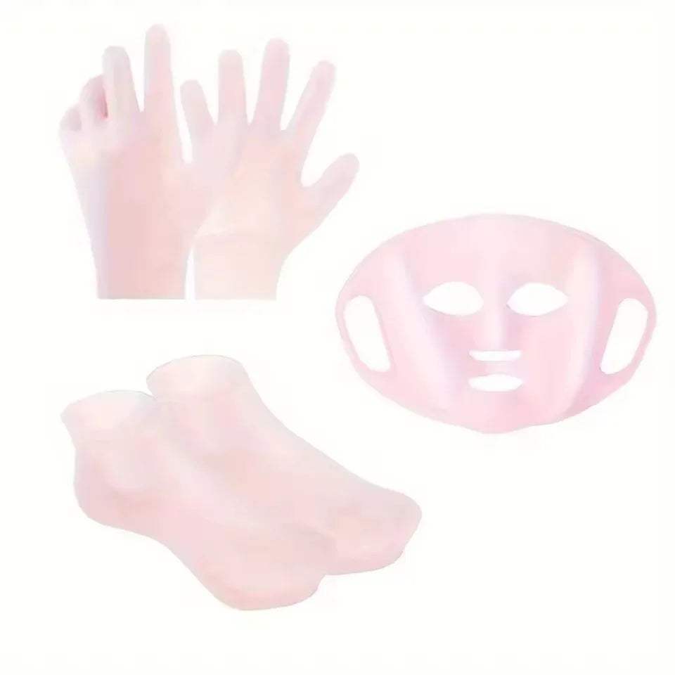 Revitalize Your Skin with Our 2-Pack Silicone Moisturizing Gloves - Your Go-To Tool for Silky Smooth Hands! - Hardonia