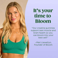 Boost Your Brain & Body with Bloom Nutrition's Creatine Gummies - Energy, Recovery & Strength for Women thumbnail 3