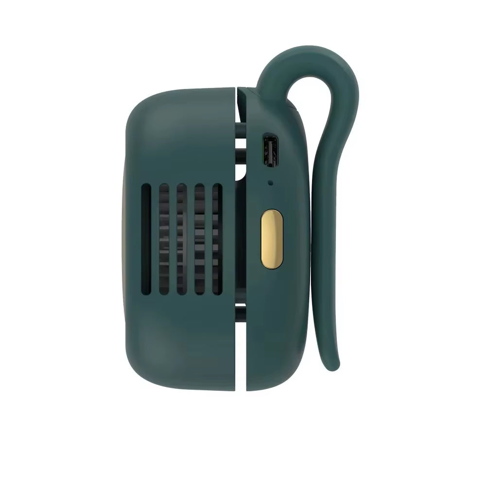 Beat the heat with our sleek Mini Bladeless Fan! 🌬️ Rechargeable, portable, and perfect for both outdoor adventures and your desk! Clip it on and cool down anywhere! 💨 #FanLife #SummerEssentials