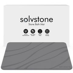 Transform your bathroom with SØLVSTONE's Quick Dry Stone Mat - Wave your way to style and comfort! 🌊✨ thumbnail 2