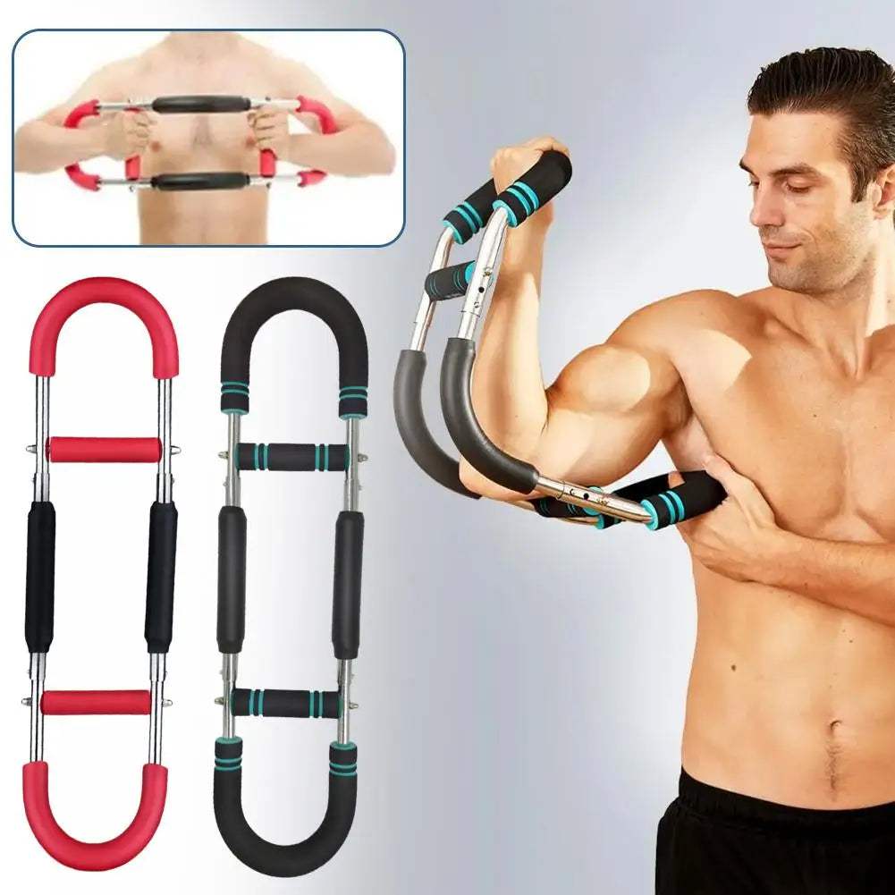 Unleash Your Strength: Adjustable U-Shaped Arm Trainer for Ultimate Chest & Arm Workouts! - Hardonia