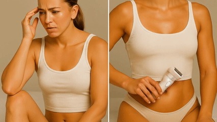 Afeitadora eléctrica para mujer: recortadora de bikini y depiladora facial 2 en 1, recargable, resistente al agua, para piernas, brazos y axilas, inalámbrica por USB, 90 min de duración de la batería. GIF 8