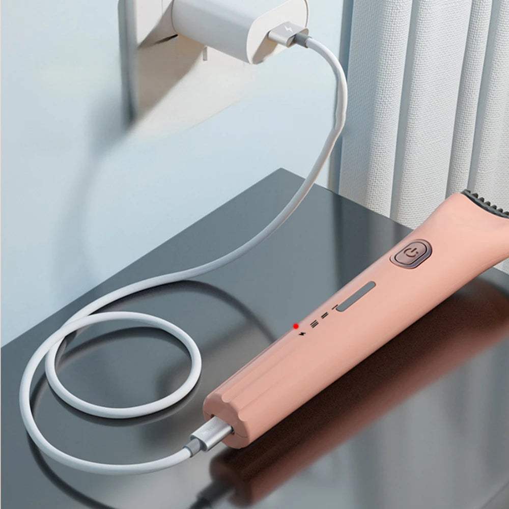 5D Heated Eyelash Curler – Electric Long-Lasting Lash Perm Tool with 3 Heat Modes, Portable USB Curling Wand - Hardonia