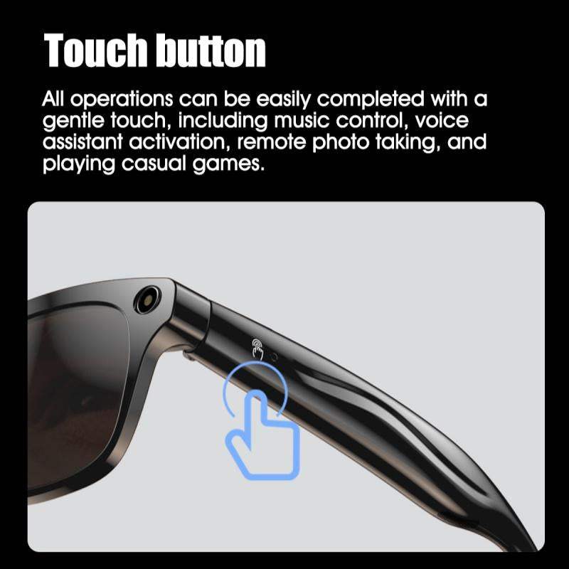 Experience the Future of Fashion: HYUNDAI XK ONE Pro Intelligent Camera and Video Glasses with High-Def Recording, Surround Sound, and Smart Polarized Lenses! - Hardonia