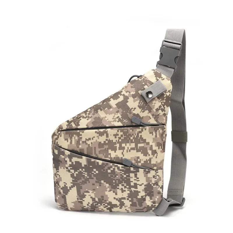 Experience Adventure with Our Waterproof Camouflage Tactical Chest Bag for Men - Stylish Slouch and Unmatched Functionality - Hardonia