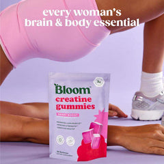 Boost Your Brain & Body with Bloom Nutrition's Creatine Gummies - Energy, Recovery & Strength for Women thumbnail 1