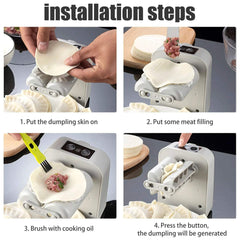 Revolutionize Your Dumpling Game with the Electric Dumpling Maker - 1200mAh Rechargeable & Automatic! thumbnail 6