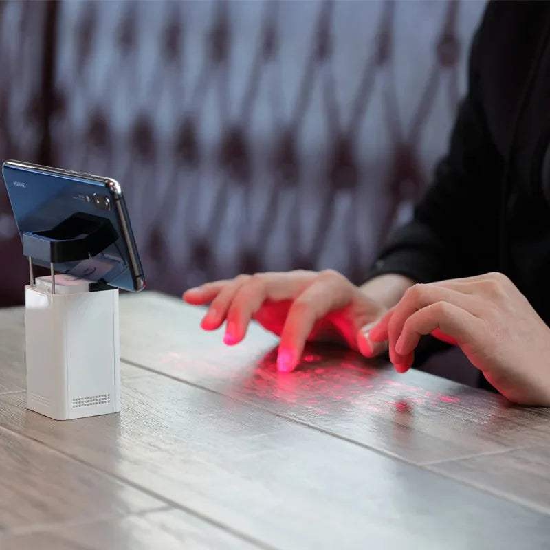 Revolutionary Bluetooth Virtual Laser Keyboard: Transform Your Device into a Touch Projector! - Hardonia