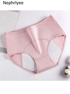 Experience Ultimate Comfort with Leak-Proof Cotton Briefs for Your Menstrual Cycle - Seamless and Warm Women's Underwear! thumbnail 15
