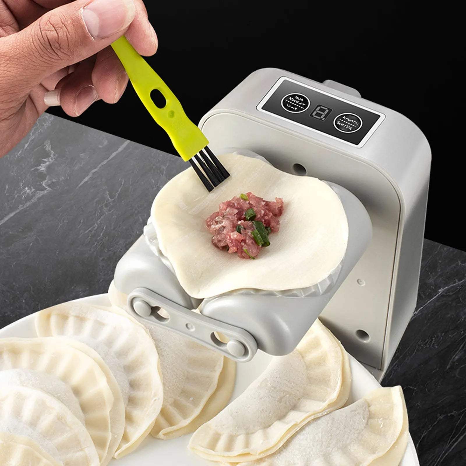 Revolutionize Your Dumpling Game with the Electric Dumpling Maker - 1200mAh Rechargeable & Automatic! - Hardonia