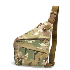 Experience Adventure with Our Waterproof Camouflage Tactical Chest Bag for Men - Stylish Slouch and Unmatched Functionality thumbnail 4