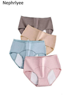 Experience Ultimate Comfort with Leak-Proof Cotton Briefs for Your Menstrual Cycle - Seamless and Warm Women's Underwear! thumbnail 5