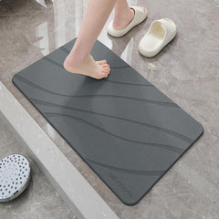 Transform your bathroom with SØLVSTONE's Quick Dry Stone Mat - Wave your way to style and comfort! 🌊✨ thumbnail 4