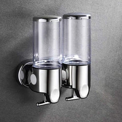 Transform Your Bathroom with Our Stylish Wall-Mount Soap Dispenser - Available in Single, Double, or Triple 500ml Options! thumbnail 9