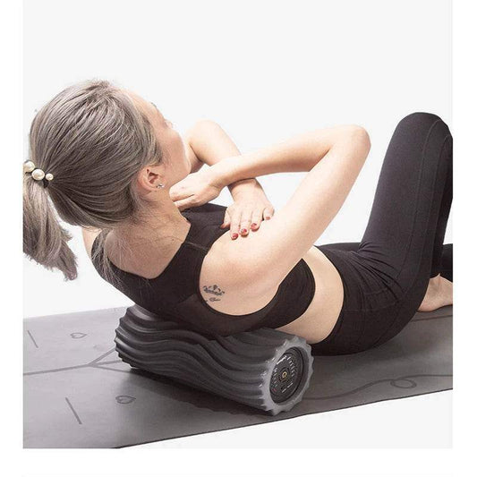 Electric Foam Roller – Deep Tissue Vibration Massage, 4 Speeds, USB Rechargeable - Hardonia