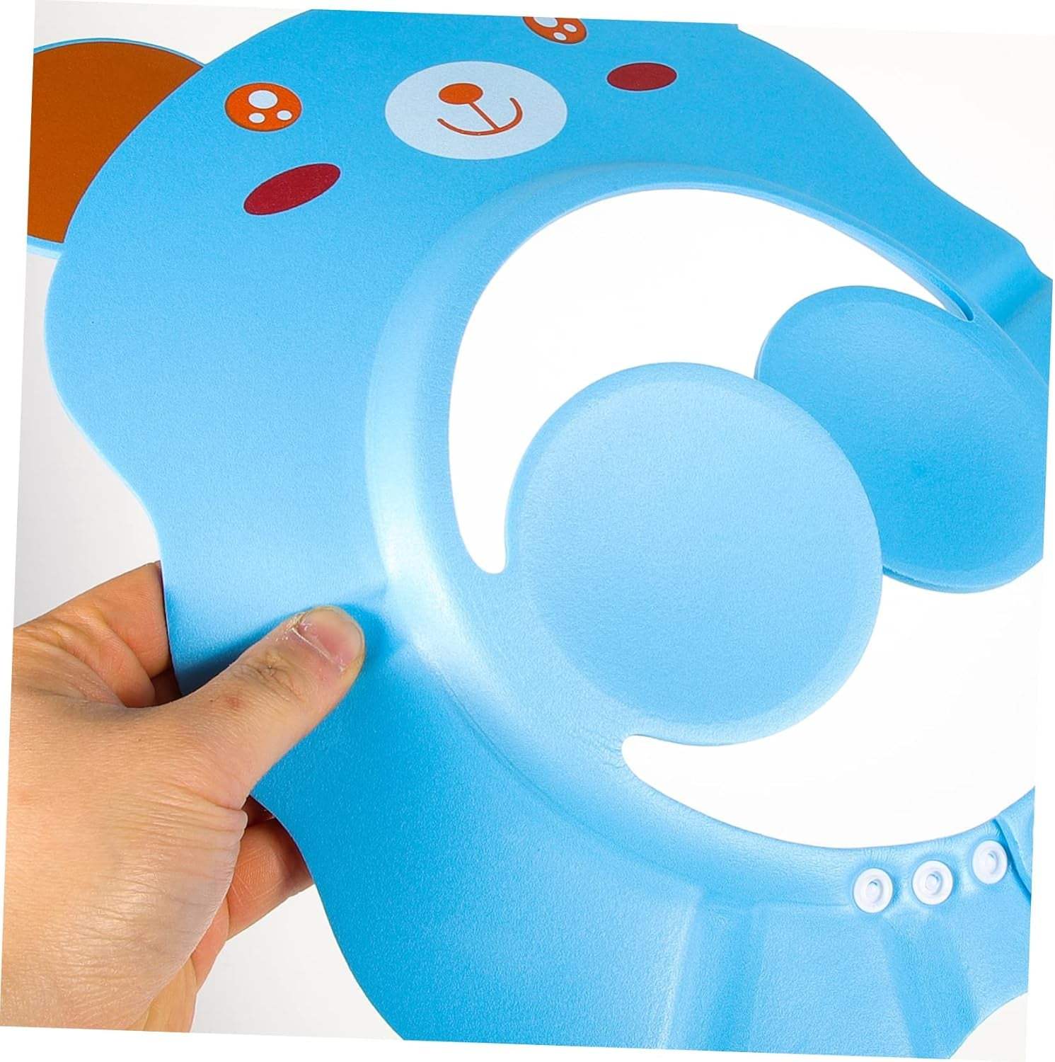 Baby Shower Cap – Adjustable Cartoon Bath Hat with Ear Protection, Shampoo Shield for Kids - Hardonia
