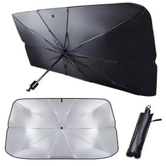 Car Sun Shade Protector – Foldable Windshield Parasol, UV & Heat Blocker, Auto Front Window Sunshade for All Seasons thumbnail 4