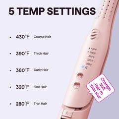 Hardonia Slim Barrel Hair Curler for Defined Curls thumbnail 6