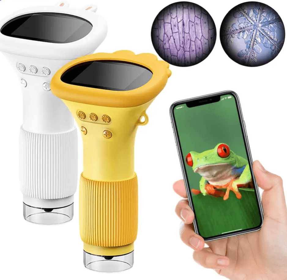 Discover the Wonders of Science with the 1000X Handheld Digital Microscope for Kids – Explore Insects, Coins, and More! - Hardonia