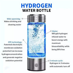Discover the 450Ml Portable Hydrogen Water Generator - Boost Your Health in Just 3 Minutes! thumbnail 3