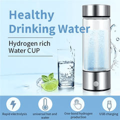 Discover the 450Ml Portable Hydrogen Water Generator - Boost Your Health in Just 3 Minutes! thumbnail 1