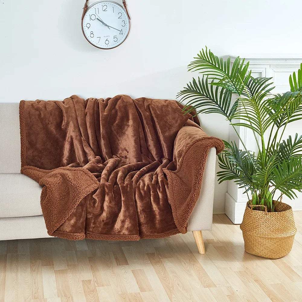 Wrap Yourself in Luxury: Shaggy Waterproof Blanket for Winter Warmth & Romance - Hardonia